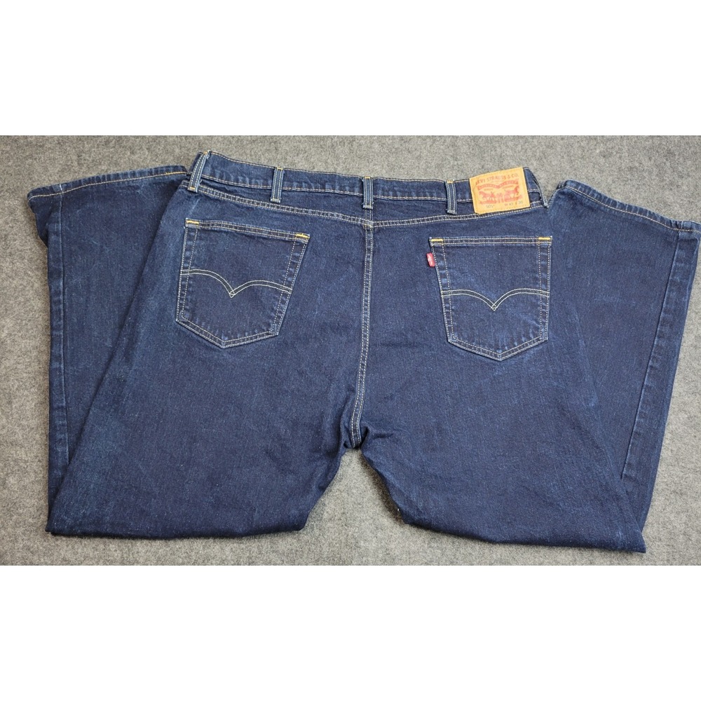 Levis 505 Jeans Mens 42x30 Blue Denim Red‎ Tab Y2k Streetwear Americana Weekend